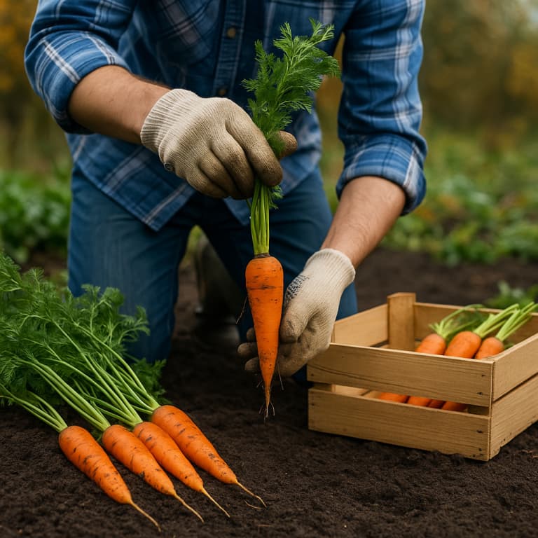 Kiedy zbierać marchew