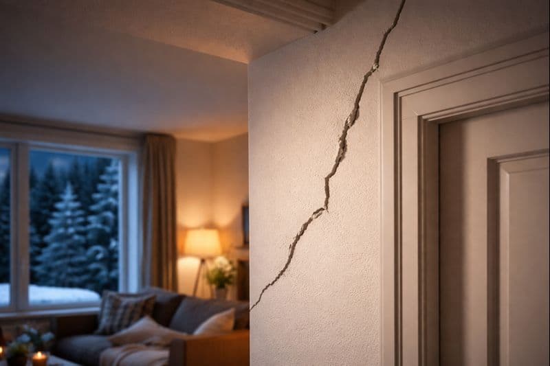 Skąd bierze się trzaskanie i „strzelanie” w ścianach po zmroku