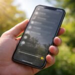 Dlaczego ekran telefonu robi się ciemniejszy na słońcu mimo ustawionej jasności